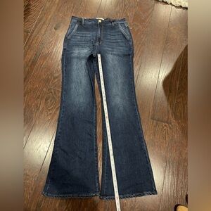 Scotch & Soda The Charm Highest Rise Flare  Women Size 4/27  Tall NEW